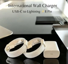 6FT/2M USB-C to 8 Pin Charging Cable For 14 13 Pro 12 11 X 8 SE XR 7 6