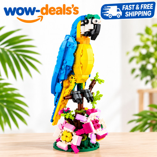 LEGO Creator 31136 Exotic Parrot 3-in-1 Building Set New & Sealed