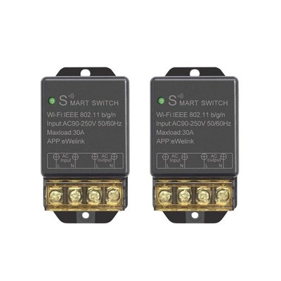 Ewelink 30A Hight Power WiFi Smart Switch 110V/120V/240V, APP Remote with Tim...