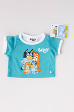 Bluey Family Build-A-Bear Clothes T-Shirt Fits 16  Plush Animal New With Tags