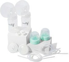 Luna Breast Pump Replacement Parts Resupply Kit w/Milk Storage Containers Bottle