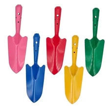  5 Pcs Mini Colorful Metal Hand Shovel Digging Trowel Set Garden Tools for 