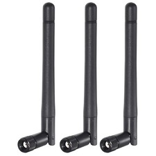  3-pack RP-SMA Antenna for WiFi 2.4GHz 5Ghz Wireless Router or Card 3X