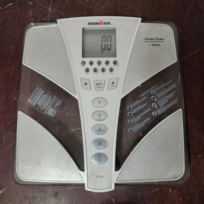Ironman Inner Scan Body Composition Monitor TANITA BC554 Scale Weight