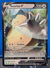 Snorlax V 141/202 Swsh01: Sword & Shield Holo Ultra Rare NM on eBay