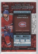 2014-15 Fleer Ultra Road to the Championship Thomas Vanek (Round 1 4/20/14) xp6