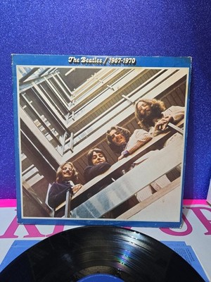 The Beatles 1967-1970 Blue 2 LP Album Set Apple SKBO 3404 1976 | eBay