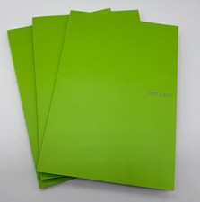 3 Fabriano EcoQua Gluebound Dot Notebook GREEN 8.25×11.7″ 90 Sheets X3