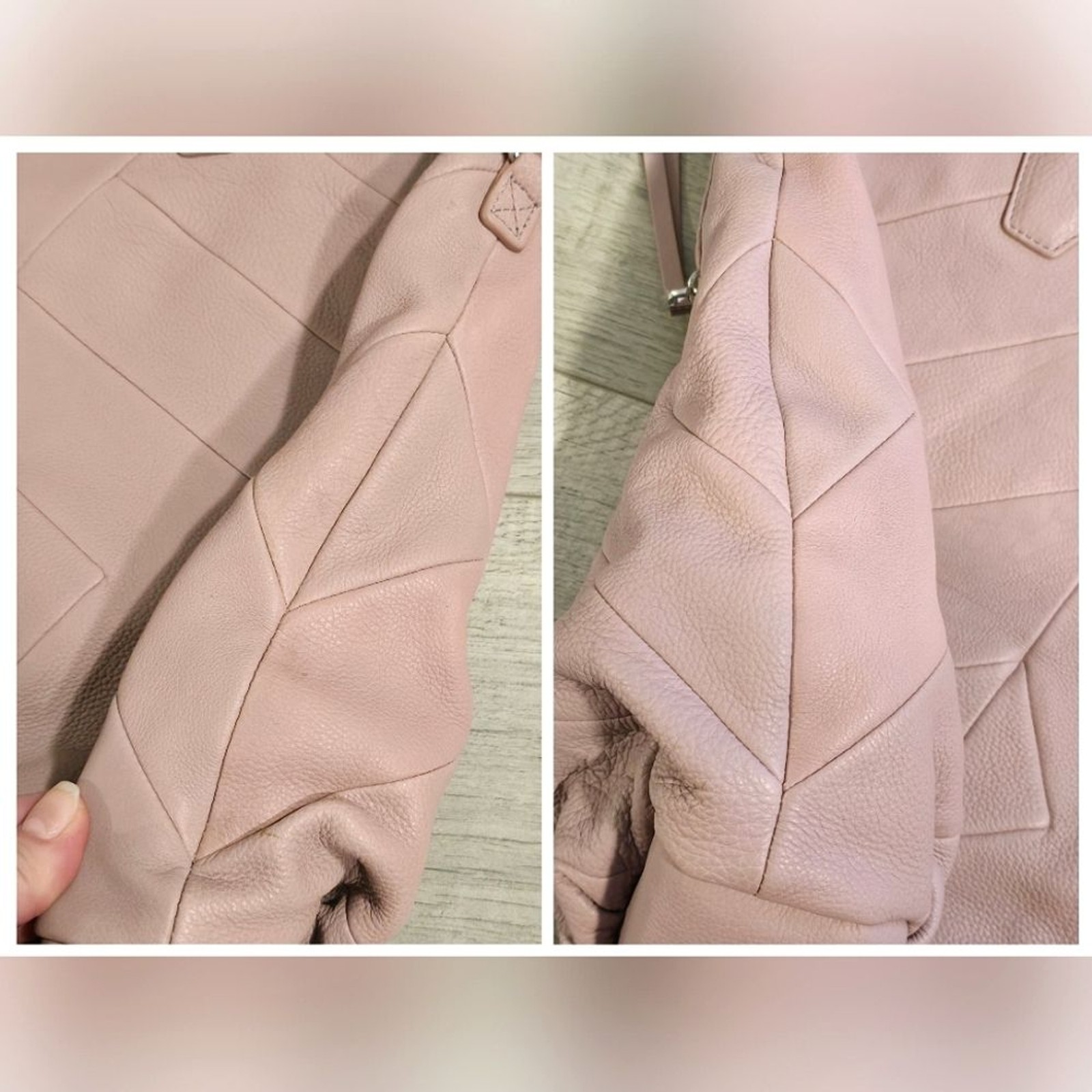 Christopher Kon Patchwork Leather Shoulder Bag To… - image 5