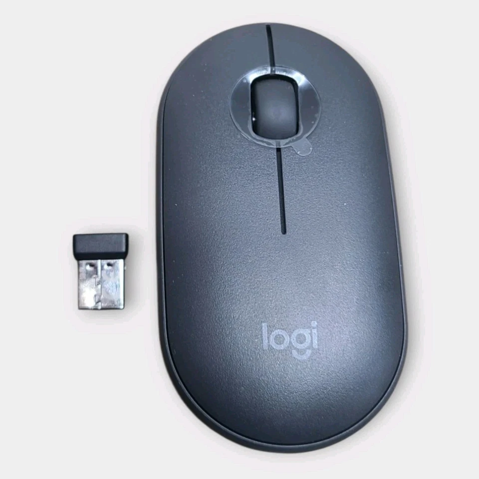 Logitech - MK470 Paquete de teclado y mouse de tijera inalámbricos negros de tamaño completo  Foto 4 de 4