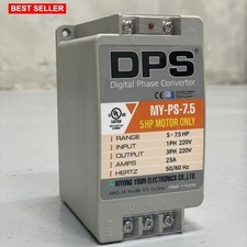 Electric Phase Converter 7.5HP 220V Single to 3 Phase Digital Power Supply