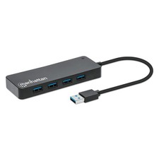 Image of Manhattan Usb-A Dock/Hub Ports X7: Usb-A X7 5 Gbps Usb 3.2 Gen1 Aka Usb 3.0 Exte