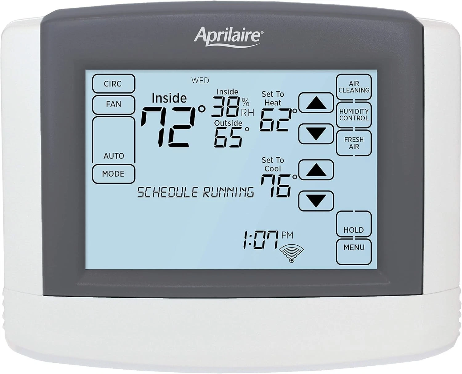 APRILAIRE 8620W THERMOSTAT Wi-Fi SS 8620W Touch Control Digital
