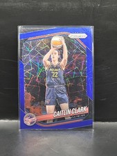 2025 Panini Prizm WNBA - Caitlin Clark #22 Blue Velocity Prizm