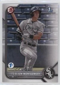 2022 Bowman 1st Edition Colson Montgomery #BPPF-71