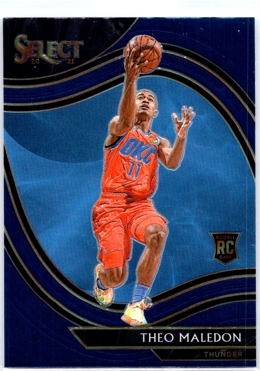 2020-21 Panini Select #267 Theo Maledon Blue
