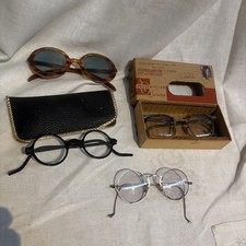 3 Pair Vintage Eyeglasses American Optical Co  Unknown 1 Pair Sunglasses