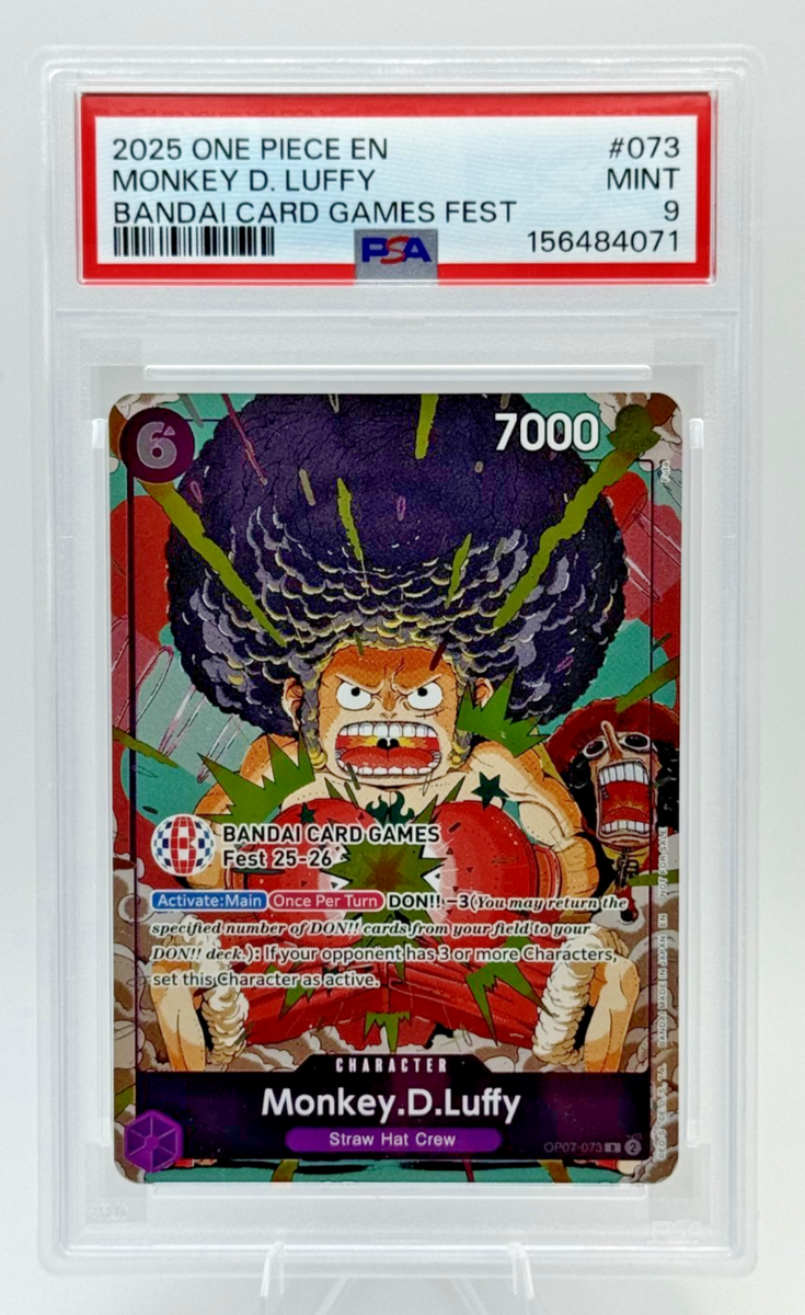 PSA10 モンキー・D・ルフィ BANDAI Fest 25-26 073 Monkey.D.Luffy (BANDAI Card Games Fest 25-26) OP07-073 One Piece