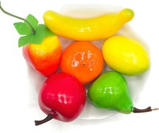 Artificial Fruit Mix Fake Fruit Realistic Mini Hand Made Decoration 6pcs