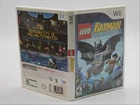 LEGO BATMAN: THE VIDEOGAME 2008 NINTENDO WII VIDEO GAME CASE + GAME Q2091