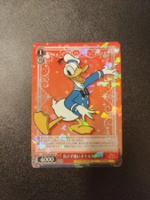 DONALD DUCK Weiss Schwarz Disney 100 Dds/S104-063 R RARE HOLO FOIL