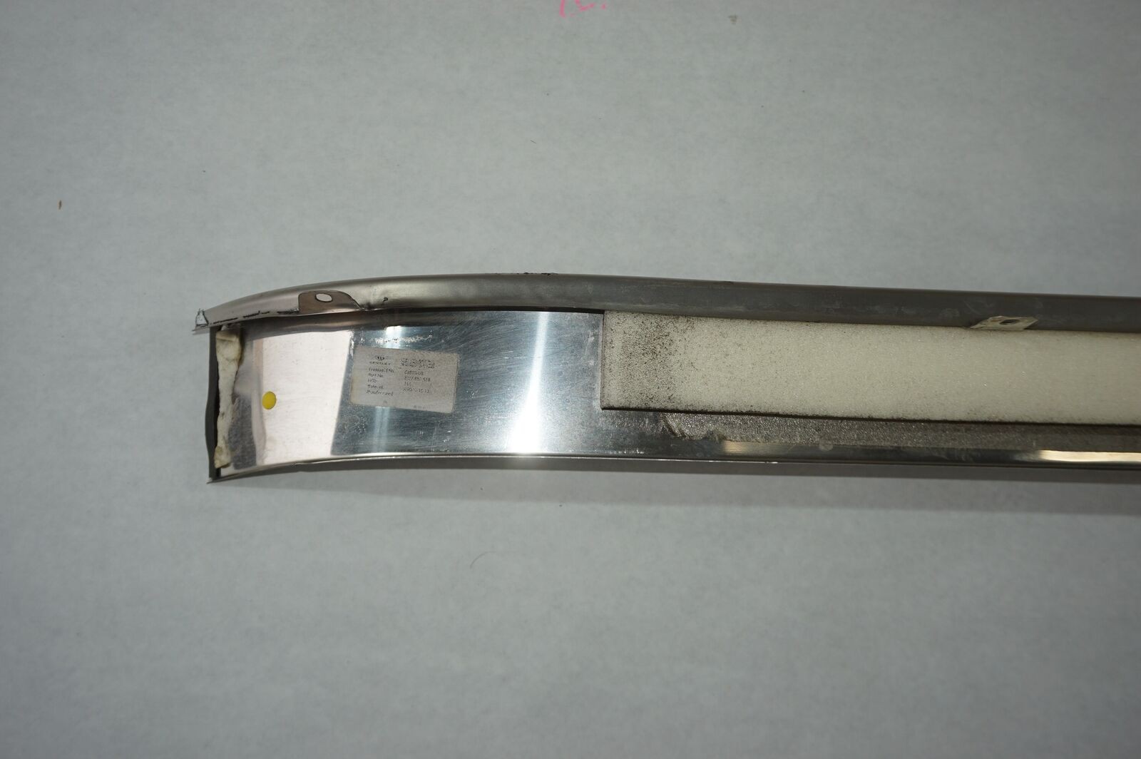 BENTLEY GT SILL COVER STEP PLATE LEFT DRIVER 2011 2012 2013 2014 3W7 853 538 GTC