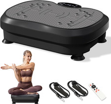 Vibration Plate Exercise Machine for Lymphatic Drainage, Whole Body Fitness Work