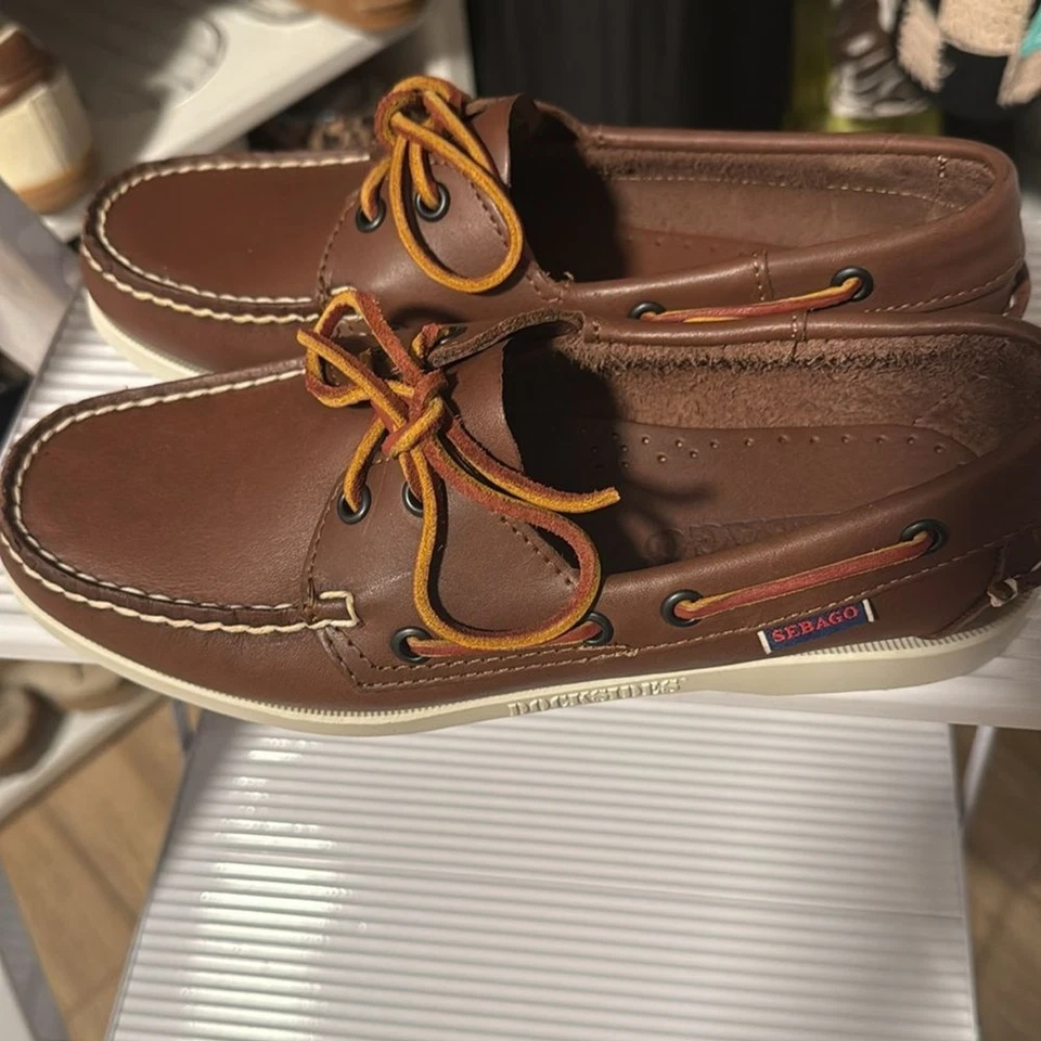 Sebago Dockside Boat Shoe NWOB 7.5 - Image 3 of 4