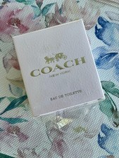 Coach New York For Women Eau De Toilette Spray 1 fl oz New In Box 