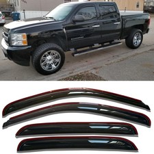 in-Channel Window Visors Rain Guards Sun Rain Snow Vent Guard Shade for 2007-...