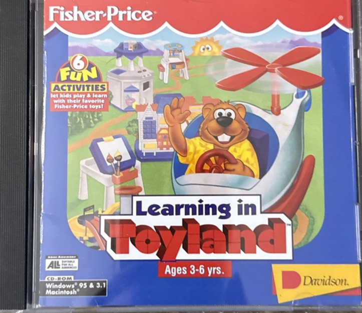 Fisher Price Learning In Toyland Computer PC CD Rom Game | eBay