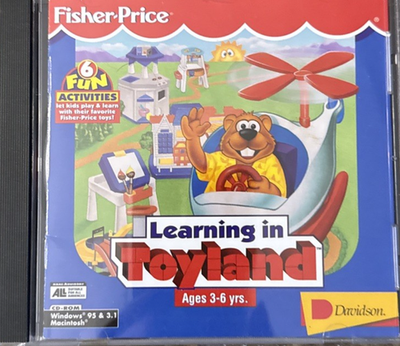 Fisher Price Learning In Toyland Computer PC CD Rom Game | eBay