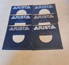 45 RPM 7" RECORD SLEEVES CO. SLEEVE 6 PACK SEE PHOTOS Arista Records SLV313
