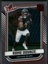 2024 Clearly Donruss #11 Rome Odunze Clearly The Rookies Red #/99