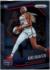 2025 Panini Prizm WNBA #72 Kiki Iriafen Washington Mystics RC