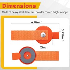 Surge Brake Lockout Key Magnetic Orange Boat Trailer Lock Compatible With Ufp...