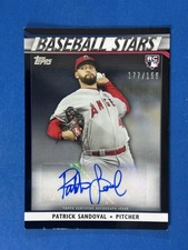 2020 Topps Update Baseball Stars Autographs Black Patrick Sandoval #/199