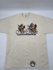 Vintage New Orleans LA 1997 Joe Cool Graphic T Shirt XL EUC Made In USA