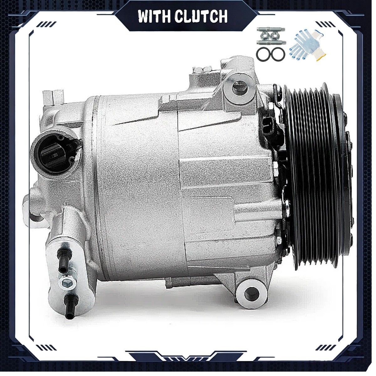 Maserati Ghibli 2015-2019 Compressor with bracket