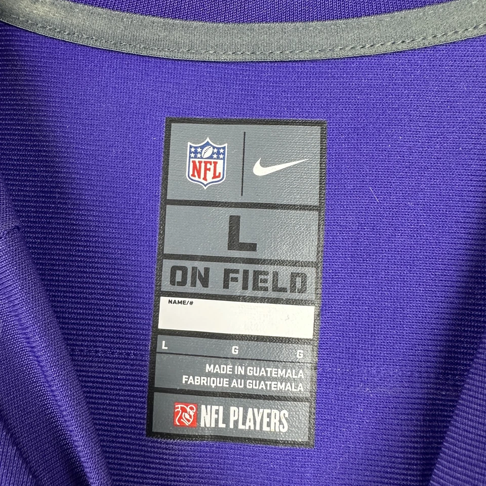 Minnesota Vikings Jersey Mens Large NFL Football Christian Ponder Nike Shirt - Image 3 of 4