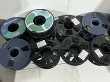 12 Pack, Mixed 3D Printer Filament Spool, Empty Spool, Christmas lights Spool