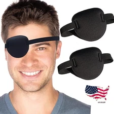 1-2PCS 3D Adjustable Eye Patches for Left or Right Eyes for Adults and Kids USA*