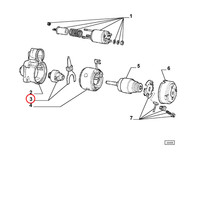 Zahnrad Anlasser Fiat Panda - UNO - Lancia Y10 Original 9941300