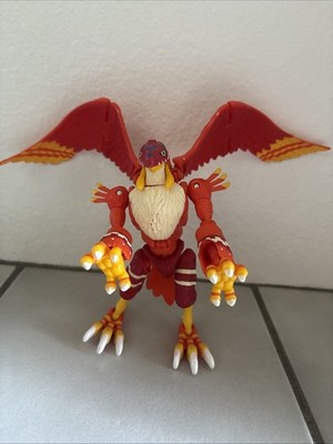 Digimon Birdramon Garudamon Digivolving Figure Rare Vintage Bandai 1999