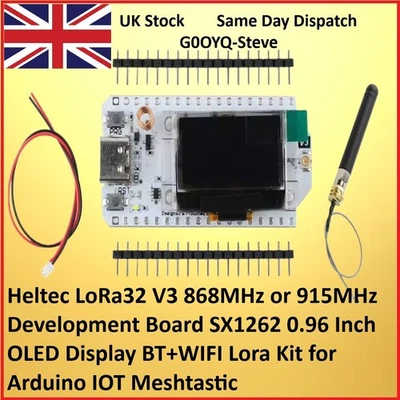 Heltec Automation LoRa 32 V3.2 Meshtastic 868 MHz ESP32-S3 SX1262 Board Module