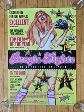 Affiche allemande Boogie Nights 1997 vintage promo originale Paul Thomas Anderson