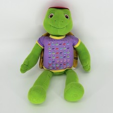 Franklin the Turtle Phonics Pal 21  2000 Talking Plush Tested VTG Tiger Elec HTF