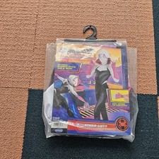 Spider Gwen Halloween Costume Girls Small 6-6x Marvel Jumpsuit NO Mask Z7a