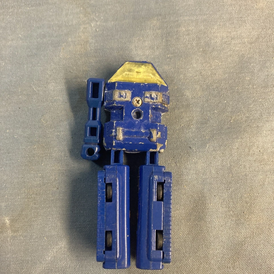 Bandai POPY 1982 Tonka Gobots MR-02 tanque azul robot transformador años 80 brazo faltante Foto 3 de 4