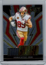 2023 Panini Select #TUR-GKI George Kittle Turbocharged